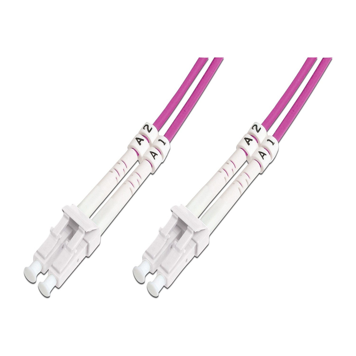 FBR-MM-OM4-LC-LC-5M LC-LC (MM) MULTI MODE OM4 FIBER PATCH KABLO - 5 METRE