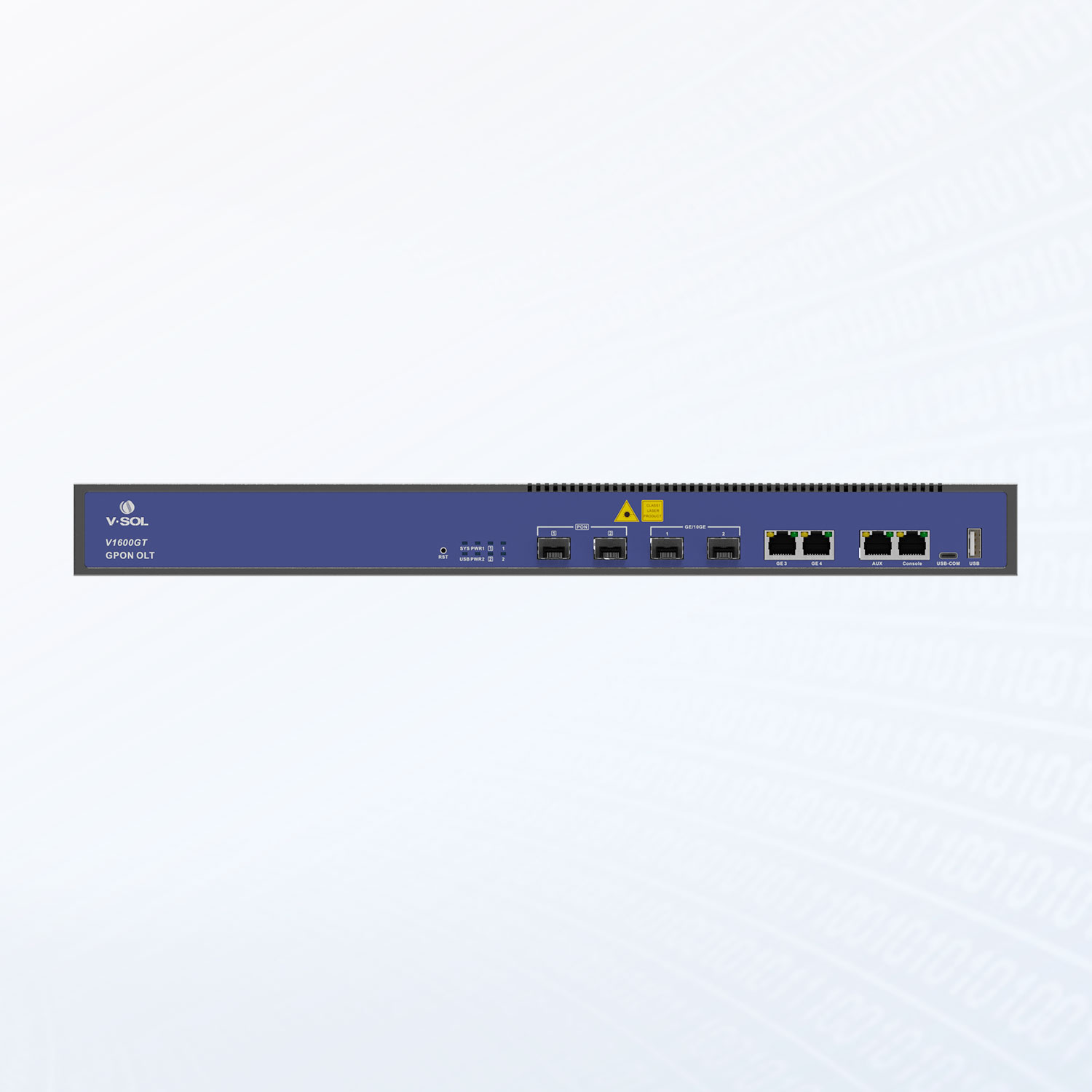 GPON-OLT-V1600GT VSOL - 2 PORT - OLT , FTTX , 2X 1G RJ45 , 2xSFP+ , 2x C+++