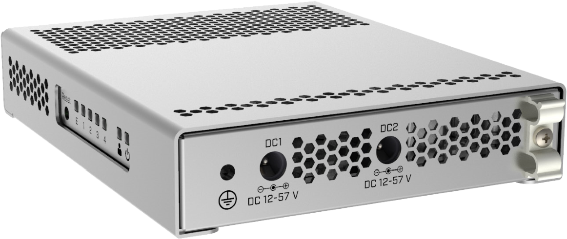 CRS305-1G-4SPlusIN Cloud Router Switch 305-1G-4S+IN (RouterOS L5) 4xSFP+ 10G 1xEth