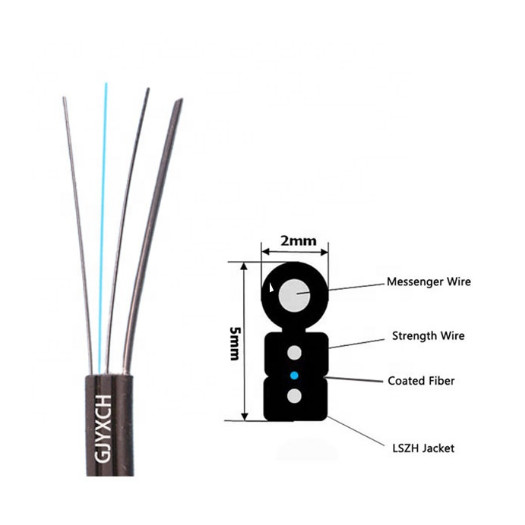 FBR-OBK-SM-G-2CORE-AA OBK 1x2 Core SM G657 LSZH - DROP FIBER ASKI TELLI / 2000 METRE