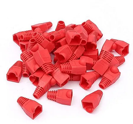 S-Link RJ45 Kırmızı Kılıf 25 li Paket