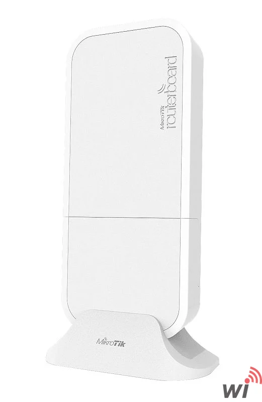 Mikrotik RBwAPG-5HacD2HnD 2.4/5 Ghz 2Gigabit Ethernet Port Dış Ortam Access Point (Beyaz)
