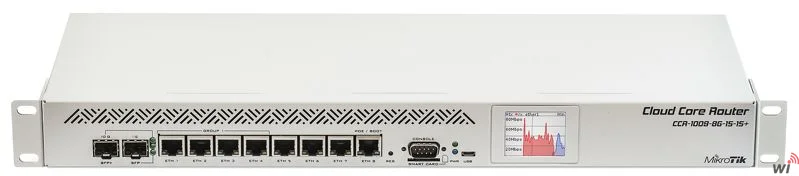 CCR1009-8G-1S-1S+ Cloud Core Router  SFP+