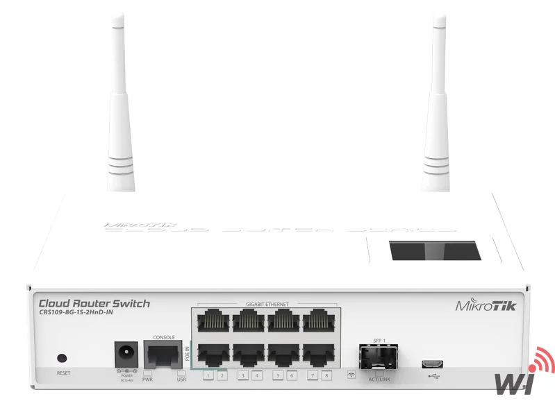 Cloud Router Switch CRS109-8G-1S-2HnD-IN