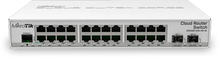 CRS326-24G-2S+IN Cloud Router Switch 24xGigabit 2xSFP+ Level 5 Switch
