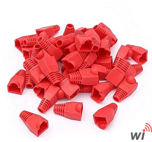 S-Link RJ45 Kırmızı Kılıf 25 li Paket