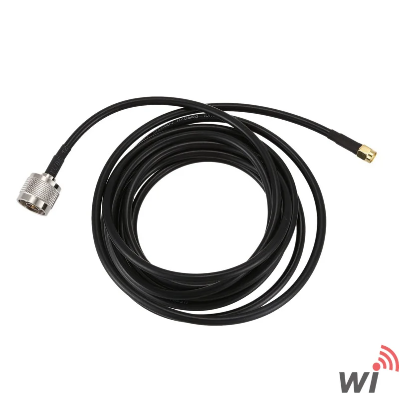 Winet Lora LMR240 1 Metre Anten Kablosu (RP-SMA Erkek / N-Type Erkek)