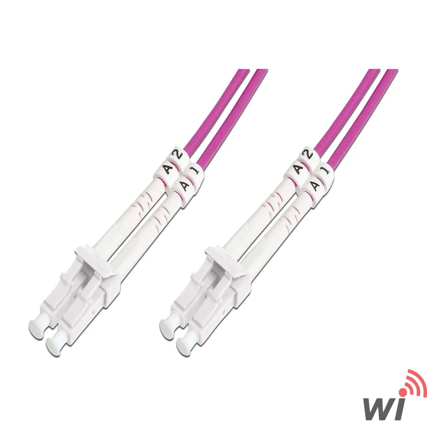 LC - LC FIBER PATCH KABLO MM OM4 2 MT  Multimode, Duplex, 50/125, OM4, LSZH